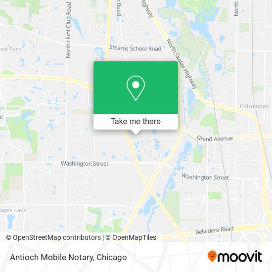 Antioch Mobile Notary map
