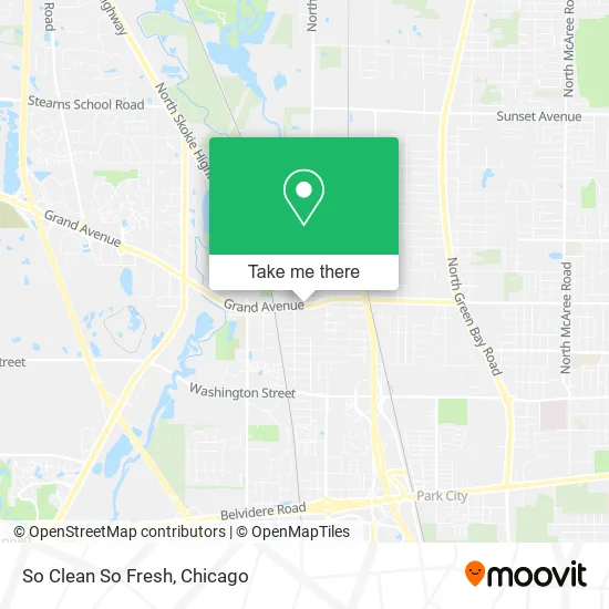 So Clean So Fresh map