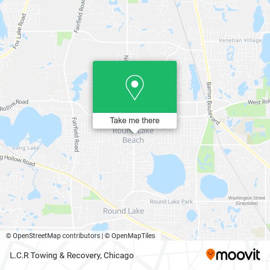 L.C.R Towing & Recovery map
