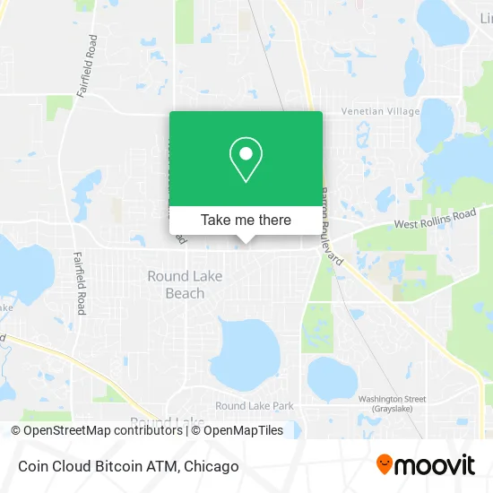Coin Cloud Bitcoin ATM map