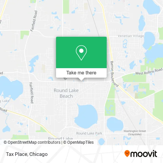 Tax Place map