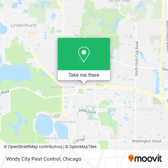Windy City Pest Control map