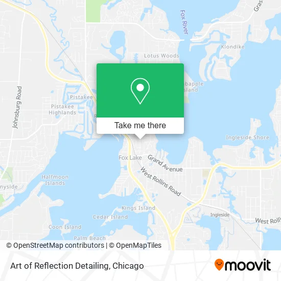 Art of Reflection Detailing map