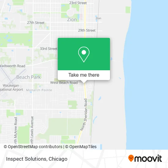 Inspect Solutions map
