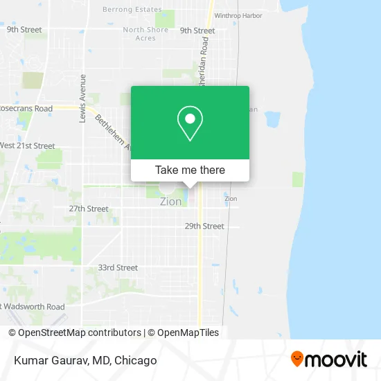 Kumar Gaurav, MD map