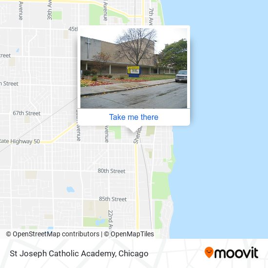 St Joseph Catholic Academy map