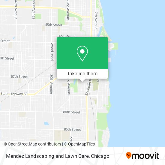 Mendez Landscaping and Lawn Care map