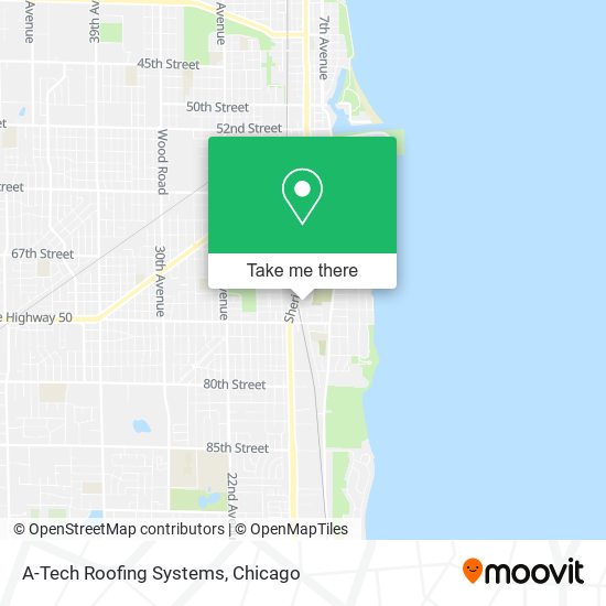 A-Tech Roofing Systems map