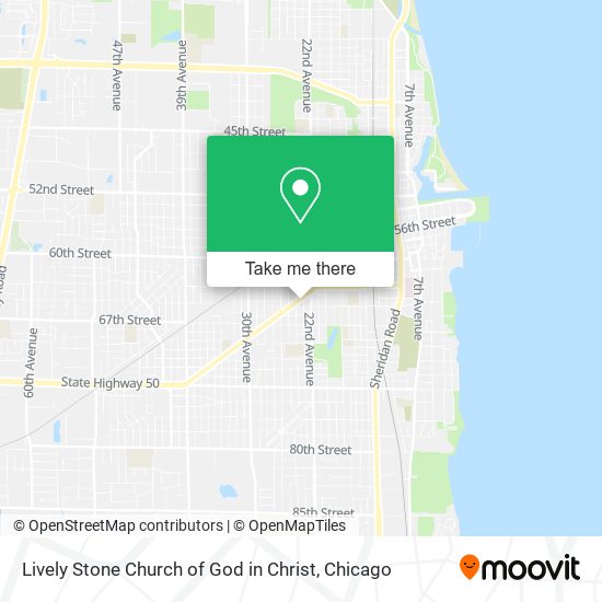 Mapa de Lively Stone Church of God in Christ