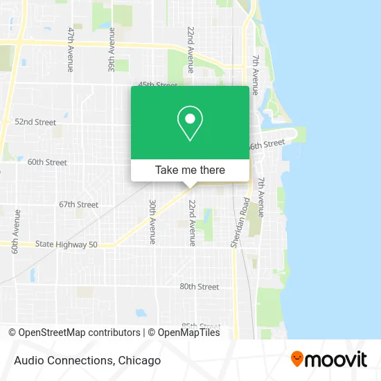 Audio Connections map