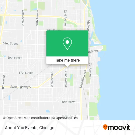 About You Events map