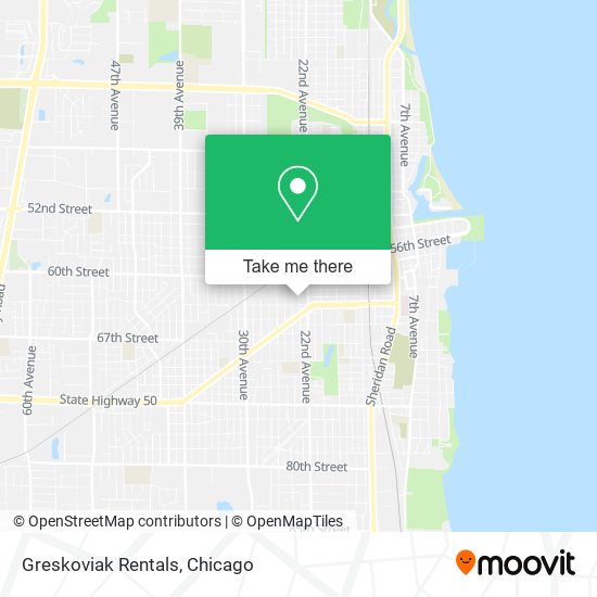 Greskoviak Rentals map