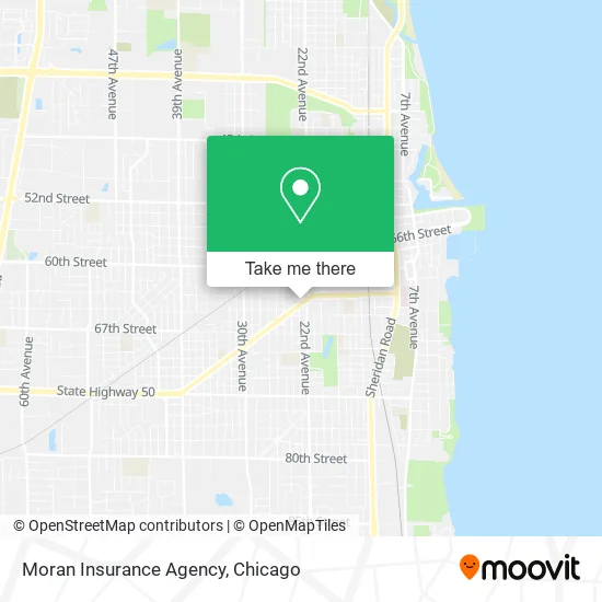Moran Insurance Agency map
