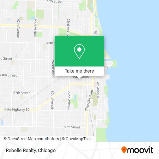 Rebelle Realty map