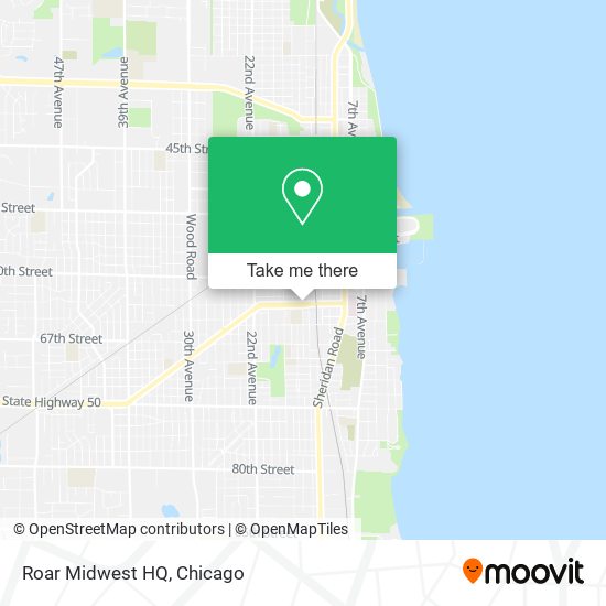 Mapa de Roar Midwest HQ