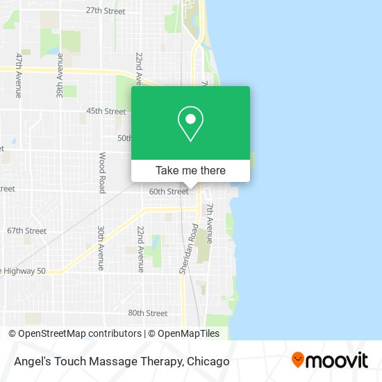 Angel's Touch Massage Therapy map