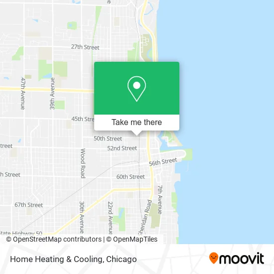 Home Heating & Cooling map