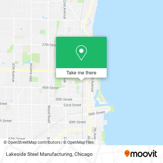 Lakeside Steel Manufacturing map