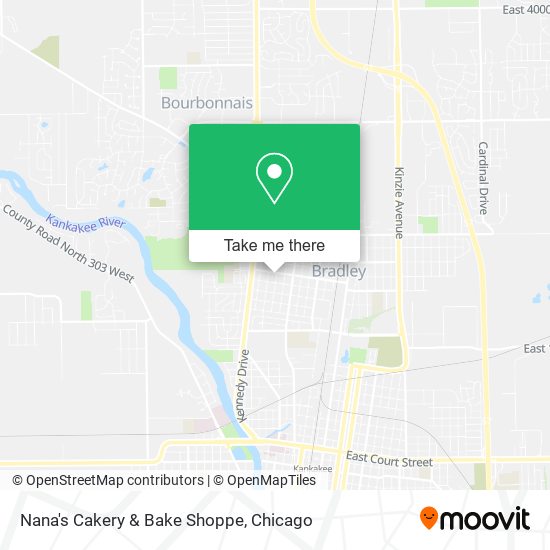Mapa de Nana's Cakery & Bake Shoppe