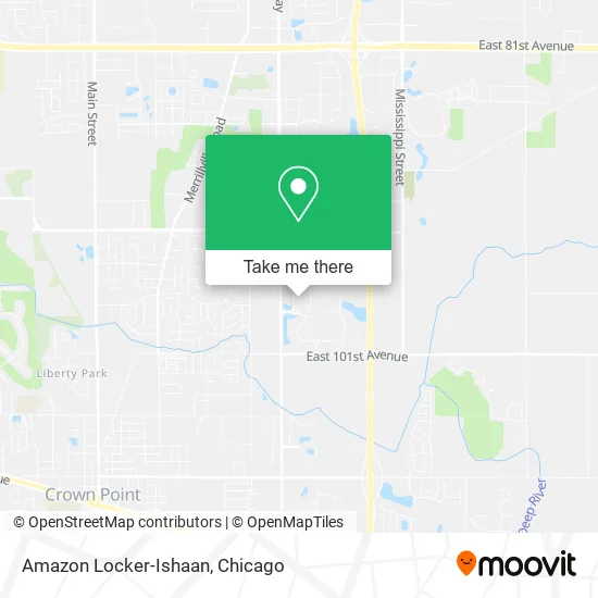 Amazon Locker-Ishaan map
