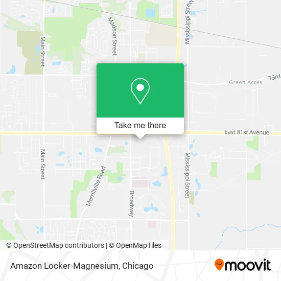 Amazon Locker-Magnesium map