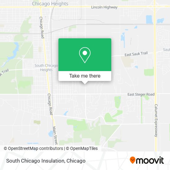 South Chicago Insulation map