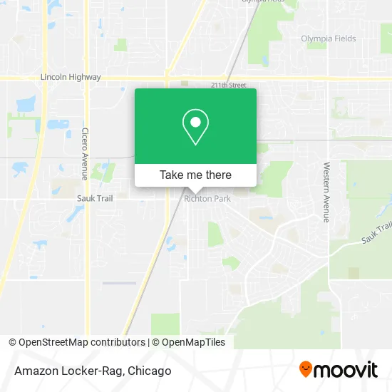 Amazon Locker-Rag map