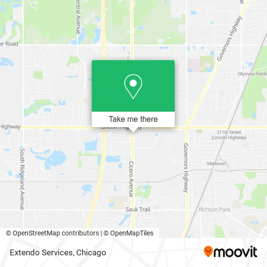 Extendo Services map