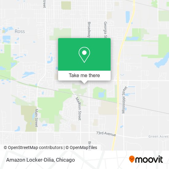 Amazon Locker-Dilia map