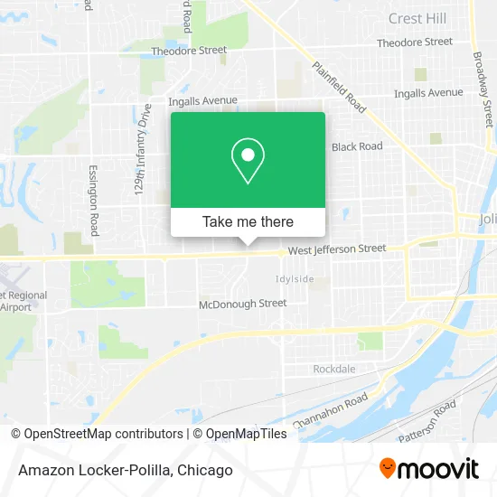 Amazon Locker-Polilla map