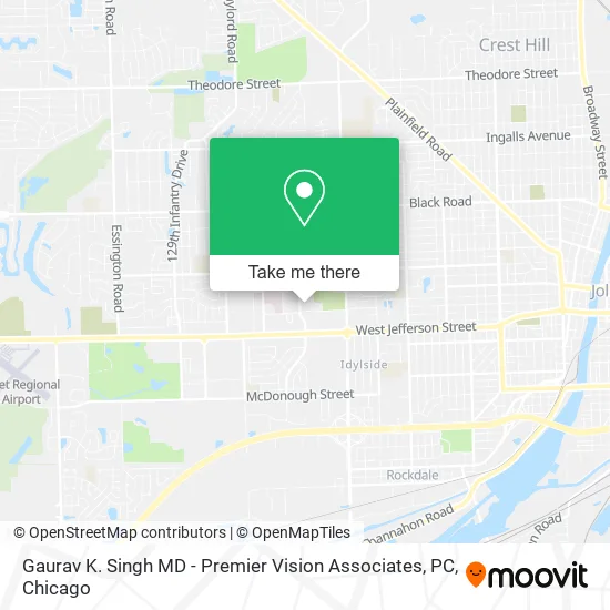 Gaurav K. Singh MD - Premier Vision Associates, PC map