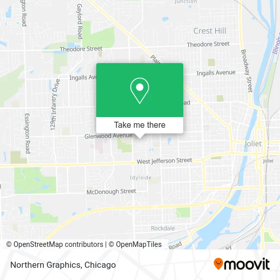 Northern Graphics map