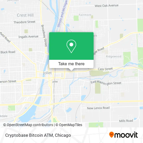 Cryptobase Bitcoin ATM map