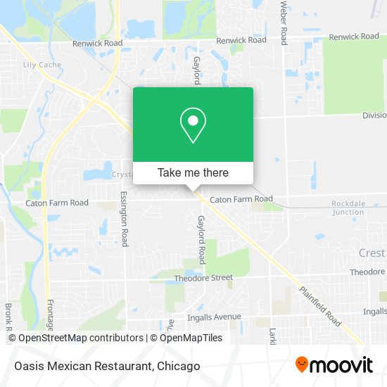 Oasis Mexican Restaurant map