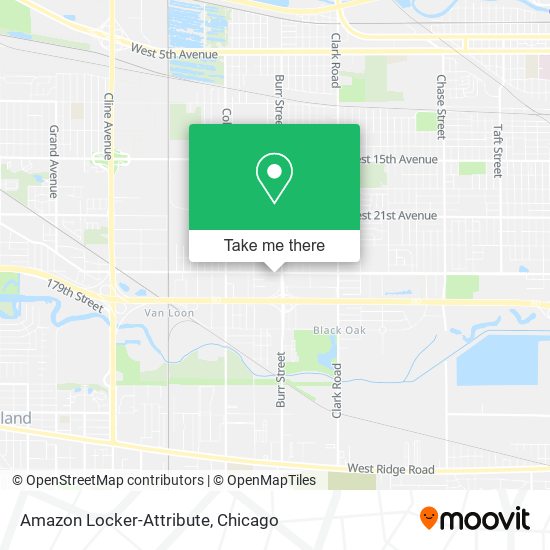Mapa de Amazon Locker-Attribute