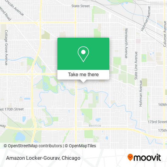 Mapa de Amazon Locker-Gourav