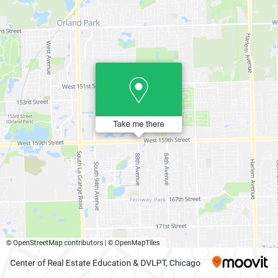 Center of Real Estate Education & DVLPT map