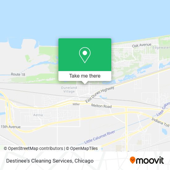 Mapa de Destinee's Cleaning Services