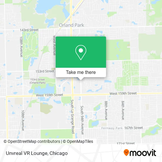 Unvreal VR Lounge map