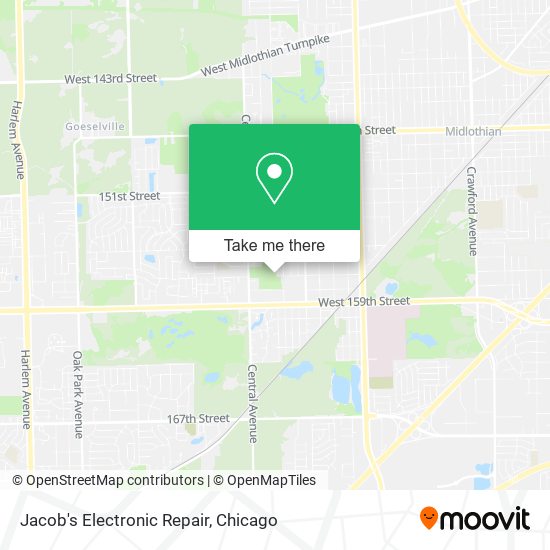 Jacob's Electronic Repair map