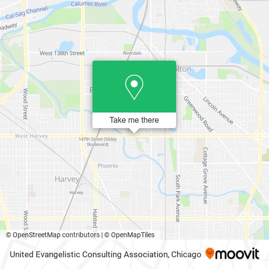 United Evangelistic Consulting Association map