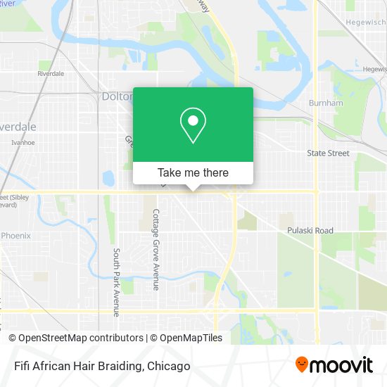 Mapa de Fifi African Hair Braiding