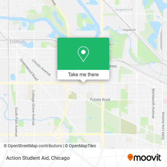Action Student Aid map