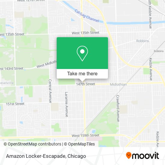 Amazon Locker-Escapade map