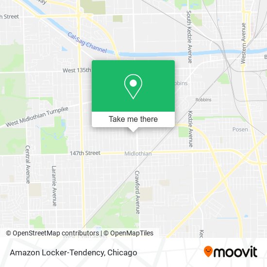 Mapa de Amazon Locker-Tendency