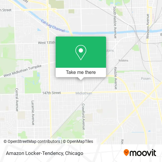 Amazon Locker-Tendency map