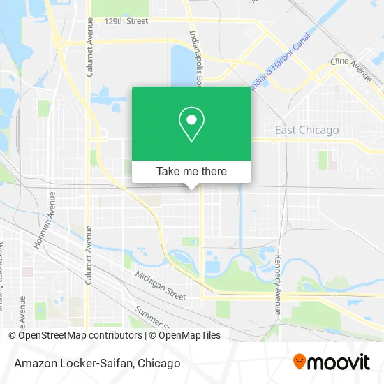 Mapa de Amazon Locker-Saifan