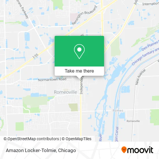 Amazon Locker-Tolmie map