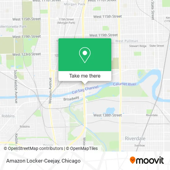 Amazon Locker-Ceejay map