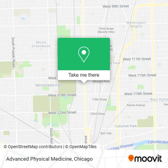 Advanced Physical Medicine map